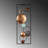 Hand-Painted Decorative Metal Wall Accessory, 12.6 x 35.4 x 1.6 Inches | 100% Metal, Unique Design & Texture | Lightweight at 4.3 lbs | Perfect for Home Décor, Living Room, and Office Spaces, Eye-Catching Art Piece