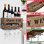 Wine Glass Rack Brown