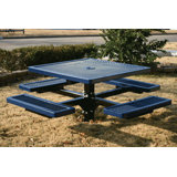 Pedestal Square Picnic Table