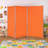 Jimena 102 " W x 71 " H 3 - Panel Steel Folding-2062472362