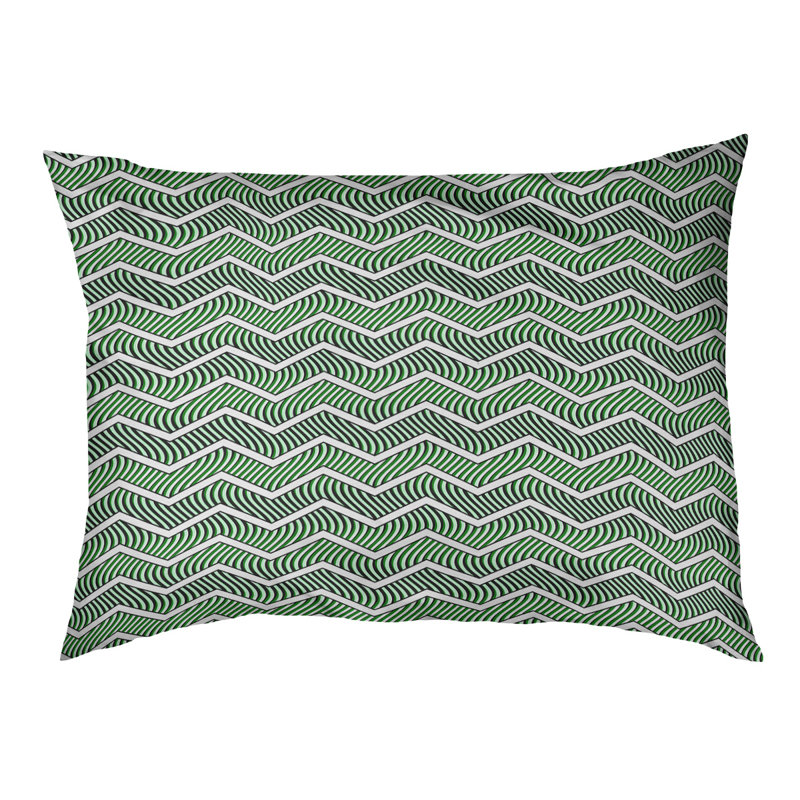 Coussin pour chien Chelan, Vert, Petit (l 28 po x P 18 po x H 6 po)