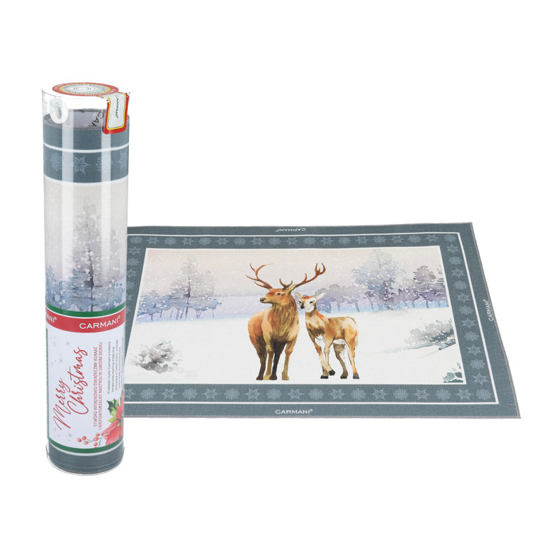 Polyester Abstract Rectangle Placemat