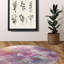 Tapis tressé violet-1456442074
