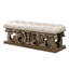 Banc de chambre en simili cuir Kamyar