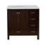 Ensemble de meuble-lavabo simple 36 po Claudett-668345598-668461245