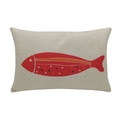 Meleri Cotton Blend Throw Pillow