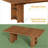 Rustic Kitchen Table(Only Including Coffee Table)