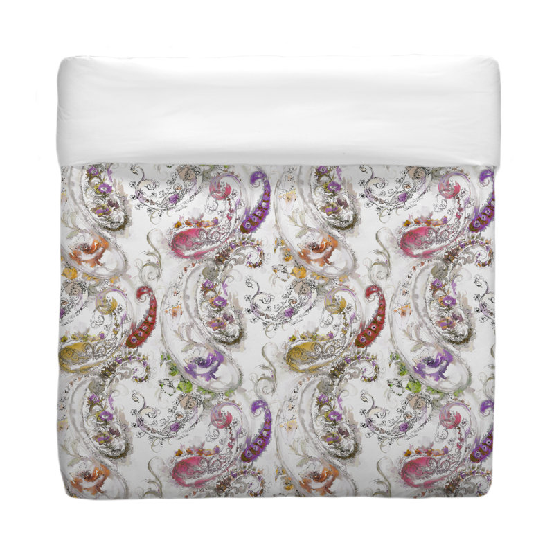 Duvet Cover, Cranberry, Queen Duvet Cover