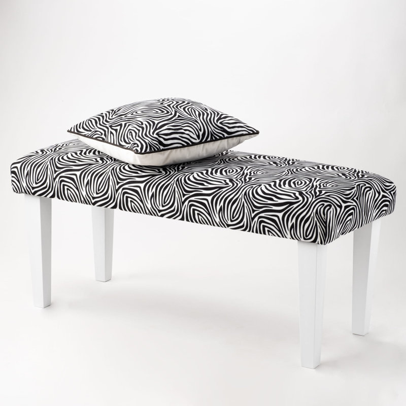 Tello Velvet Upholstered Bench, H40 x W160 x D35cm