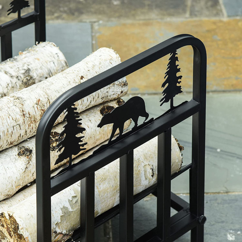 Tribeca 42cm W Metal Log Rack
