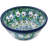 12.68 oz. White Pansies Salad Bowl