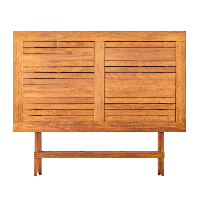 Patio Acacia Wood Folding Dining Table