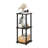Creekside Easy Assembly Stackable Bookcase, Bookshelf, Espresso/Black-103215826