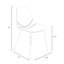 Chaise d'appoint rembourrée en similicuir Saairah-1989481884