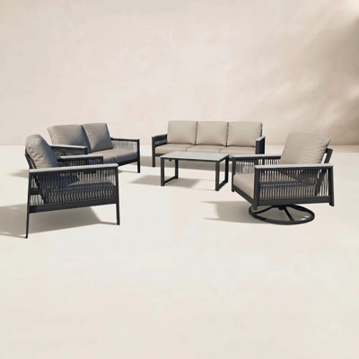 Townsend 7 - Person Patio Conversation Set