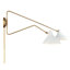 Elyse 2 Light Swing Arm Wall Sconce in White-300053674-300053653