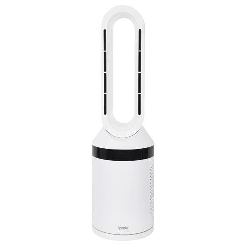 2000W 2-in-1 Bladeless PTC Fan Heater White
