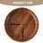 Millwood Pines Chisara Walnut Tray