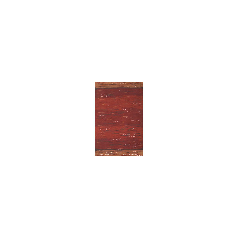 Casual Contemporary Wool Abstract Indoor Rug, Runner 2'6" x 10'