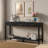 Elegant Console Table With Three Drawers And Smooth Lines-683022501
