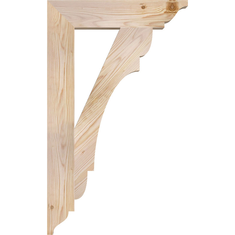 Support olympique traditionnel, Douglas (lisse), H 30 po x l 3,5 po x P 18 po