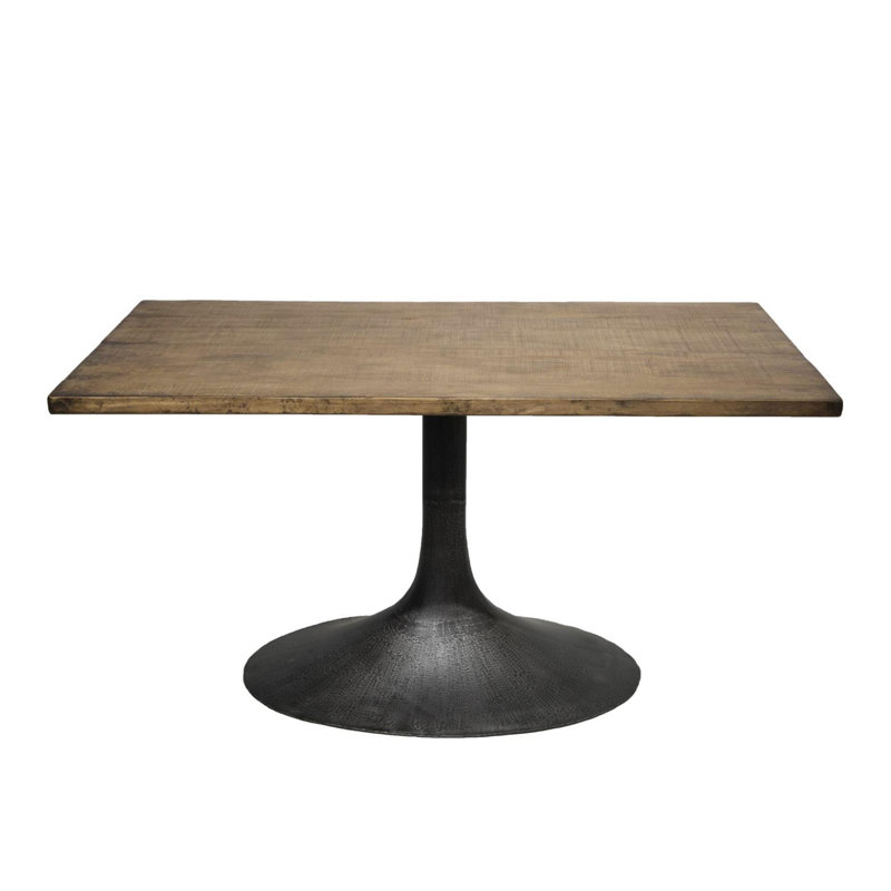 Table de salle à manger Emmalyn, Antique naturel