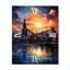 Horloge murale moderne Chicago Popart III - Cityscapes-99631357