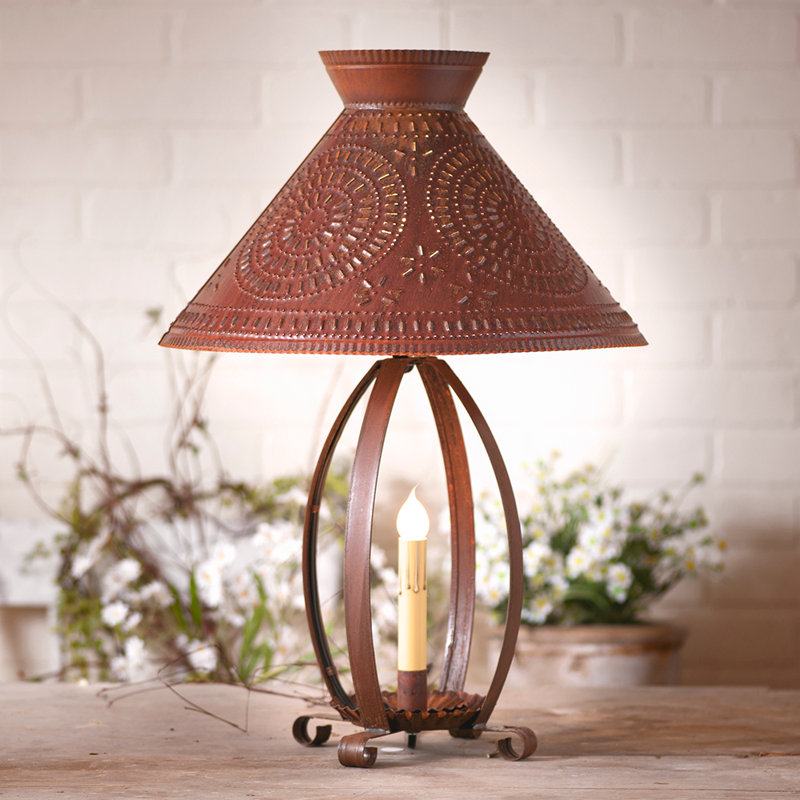 Finbar Metal Novelty Lamp, Kettle Black, Chisel