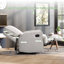 Ensemble de fauteuil inclinable 4 pièces avec console-2002606278