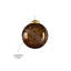  Ornement en verre 4 "Amber Palm