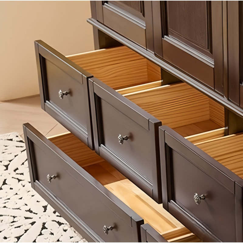 Garde-robe pratique rétro classique