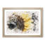 Yellow Sunflower Rising Watercolour - Framed Print-56882216-56882217