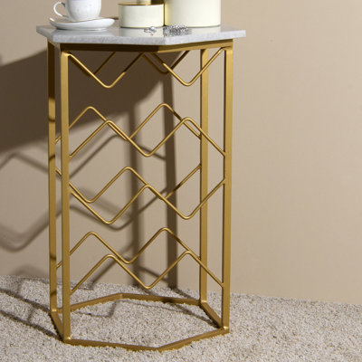 Table de bout en marbre