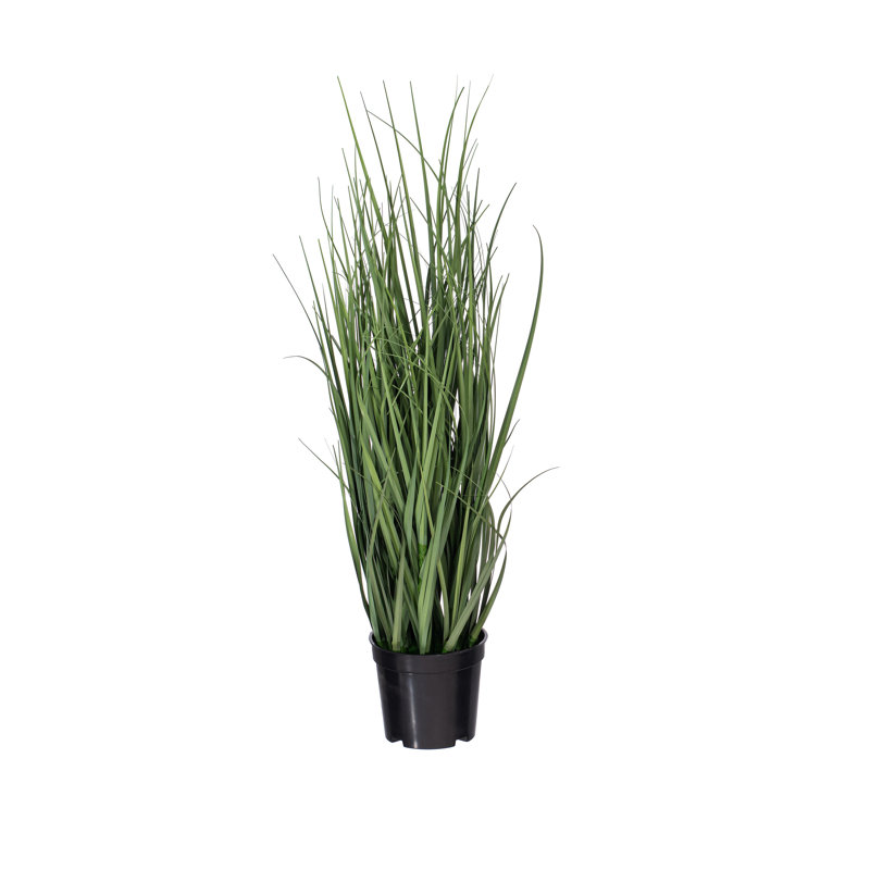 Artificial Green Potted Ryegrass, 24" H x 12" W x 12" D