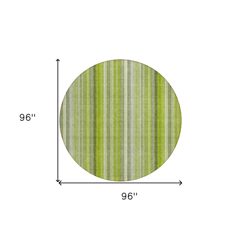Tapis d'intérieur rond 8 po