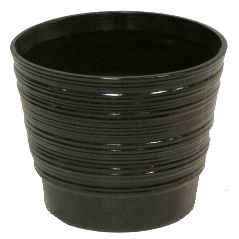 Ashmore Ceramic Pot Planter, Black