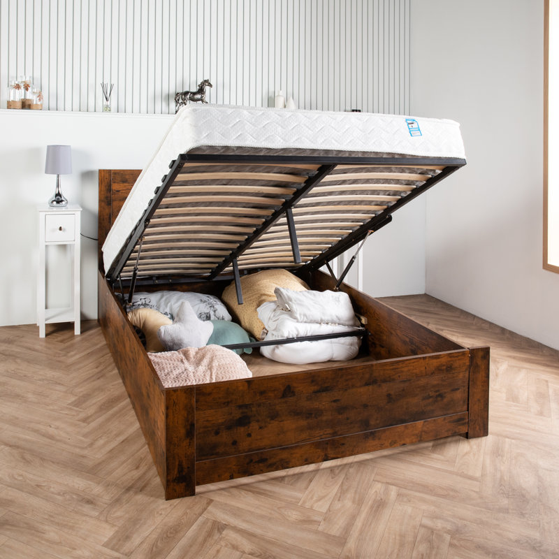 Morosco UK King - DE 150 X 200 Cm Ottoman Storage Bed, Double (4'6)