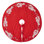 Handmade Christmas Tree Skirt - Lobsters on Red Cotton - 60"