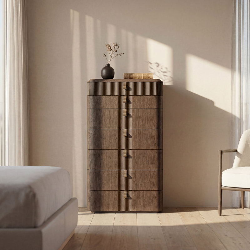 Commode haute Vienna, Brown