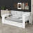 Platform Bed With Storage Shelves, Trundle-1014036243