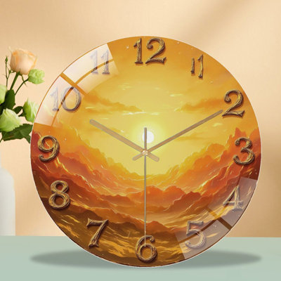 Horloge murale 12 po