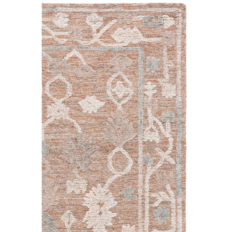Marquee 601 80% laine touffetée à la main; Tapis oriental 20% coton, Rectangle 6 pi 0 po x 9 pi 0 po