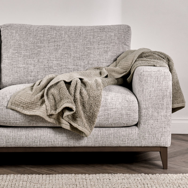Tc Cotton Linen Blend 50"x70" Throw Blanket