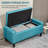 Atzel 36.25'' Tufted Rectangle Storage Ottoman,Storage Ottoman, Linen Upholstered Storage Bench with Lift Top and Button Tufted for Living Room-621704271