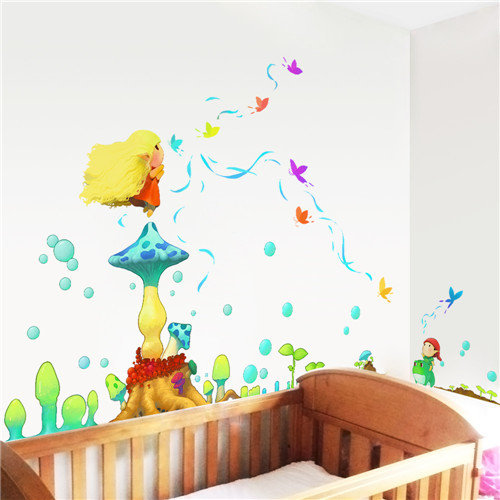 Fantasy & Sci-Fi Non-Wall Damaging Wall Decal