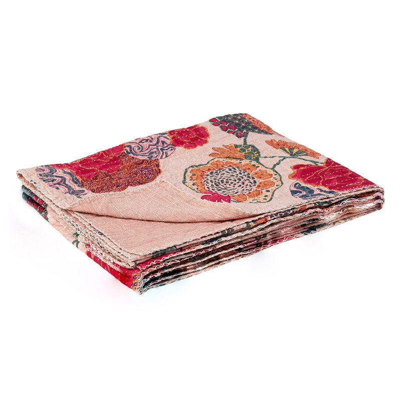 Couverture en coton KANTHA