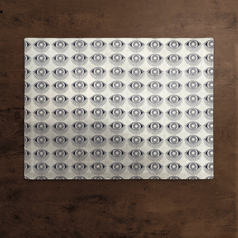 Abhijay Polyester No Pattern Rectangle Placemat
