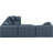 Houswerth Upholstered L-Shaped Sectional Reversible-94884298