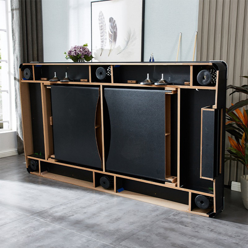 Table de billard pliante sans assemblage, H 31,50 po x l 53,94 po x P 96,06 po