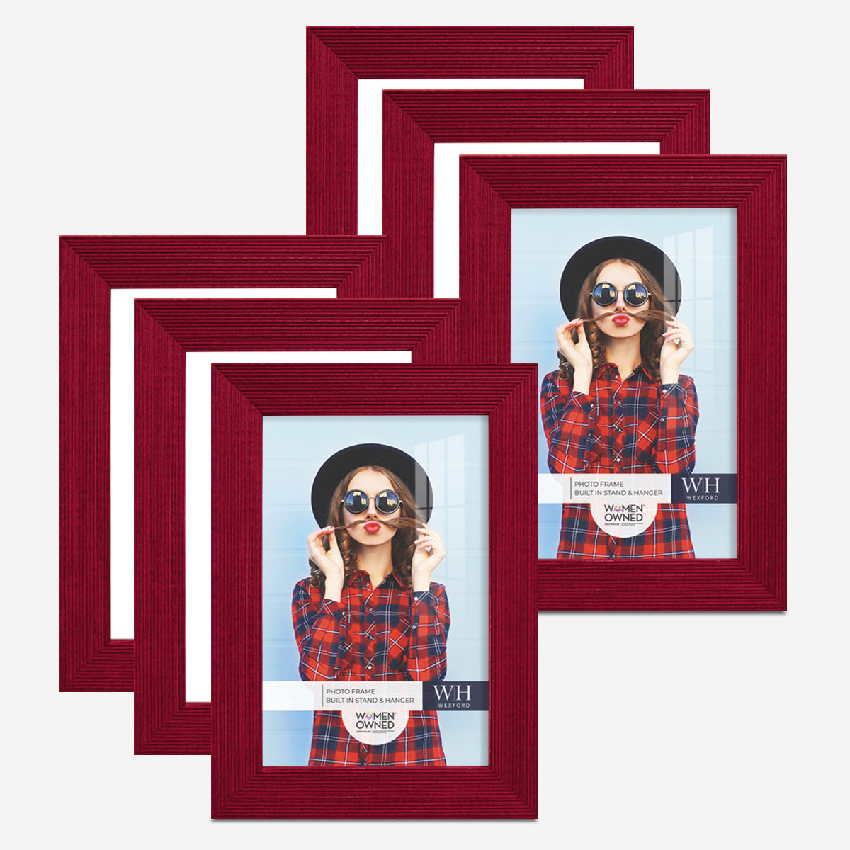 WexfordHome Wood Picture Frame Set of 6 Wayfair